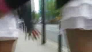 积极地暴风雪的女孩色情网上public_nudity达到高潮，